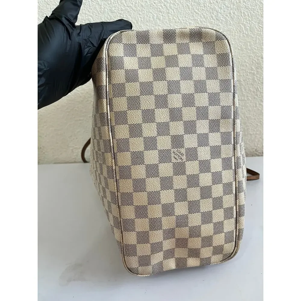 Louis Vuitton Neverfull MM Damier Azur tote bag